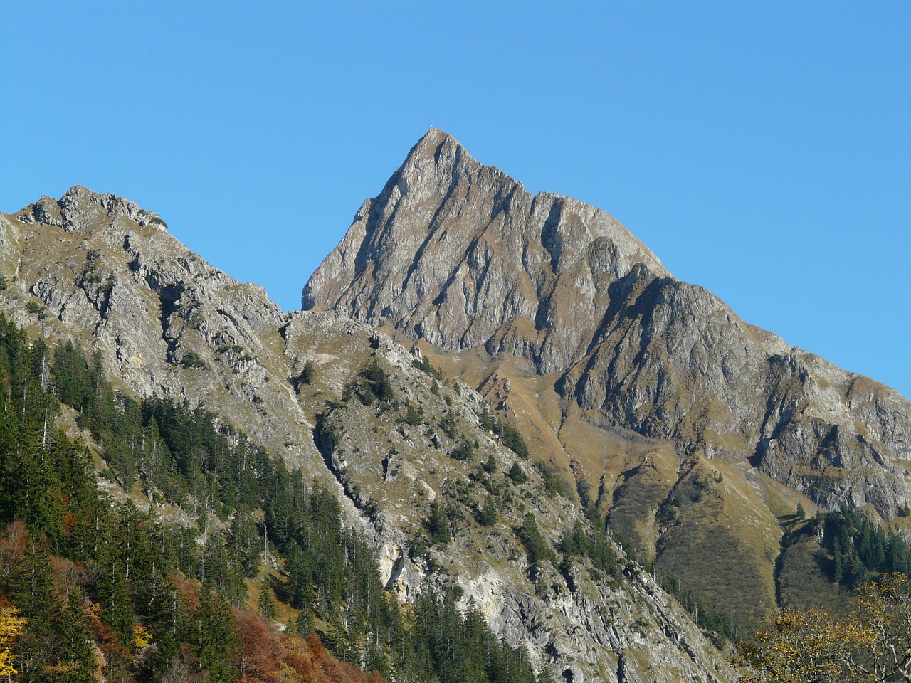 Hochvogel, Kalnų, Summit, Allgäu, Alpine, Allgäu Alpės, Gerst Ruben, Oberstdorf, Akmenine Pakrante, Įspūdingas