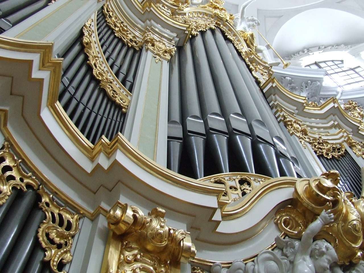 Hofkirche, Drezdenas, Organas, Organų Švilpukas, Muzika, Bažnyčia, Architektūra, Vokietija, Pastatas, Saksonija