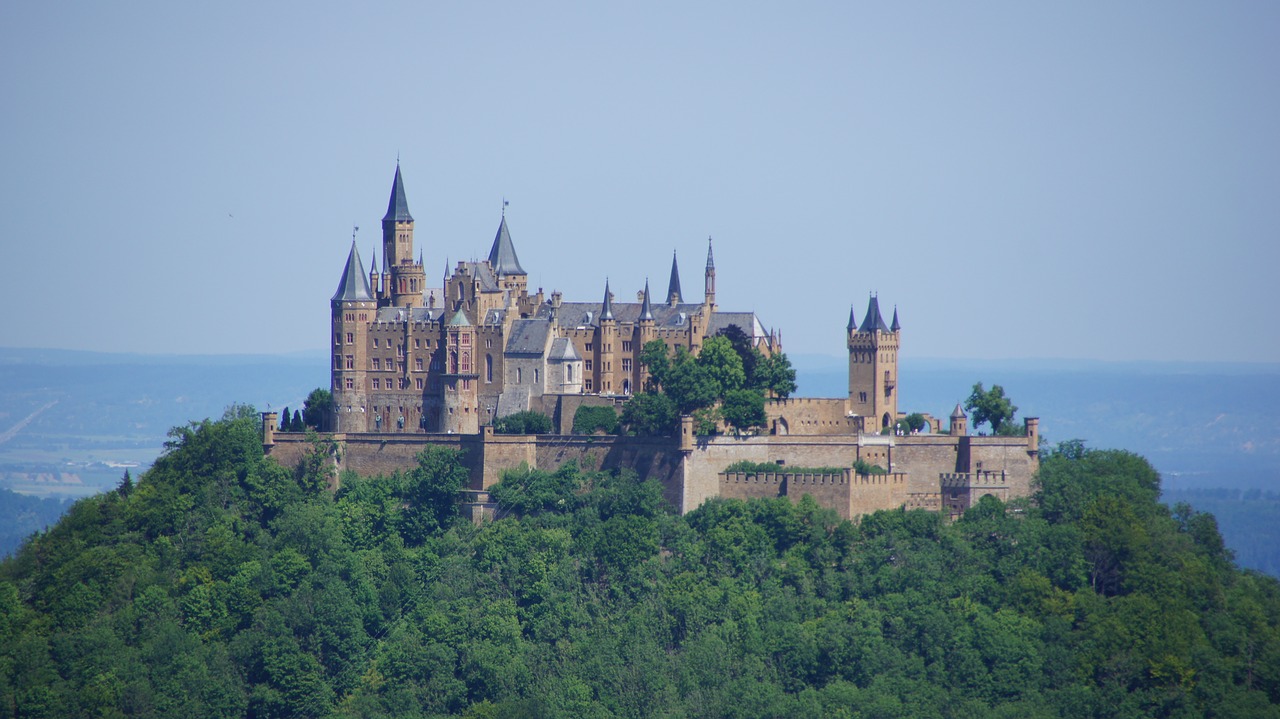 Hohenzollern, Pilis, Hohenzollerno Pilis, Baden Württemberg, Lankytinos Vietos, Nemokamos Nuotraukos,  Nemokama Licenzija