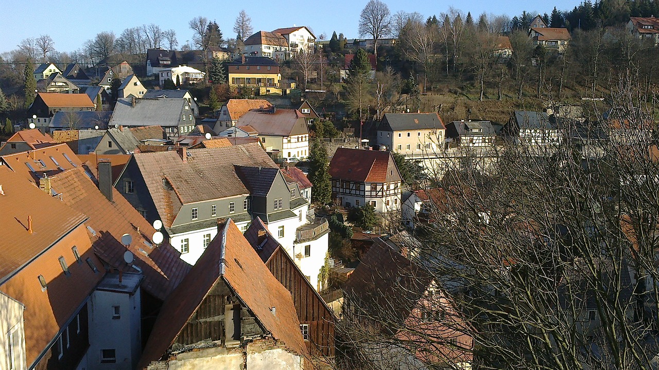 Honšteinas, Saksonija, Pilis, Viduramžiai, Vokietija, Kelionės Tikslas, Senas, Architektūra, Tvirtovė, Miestas