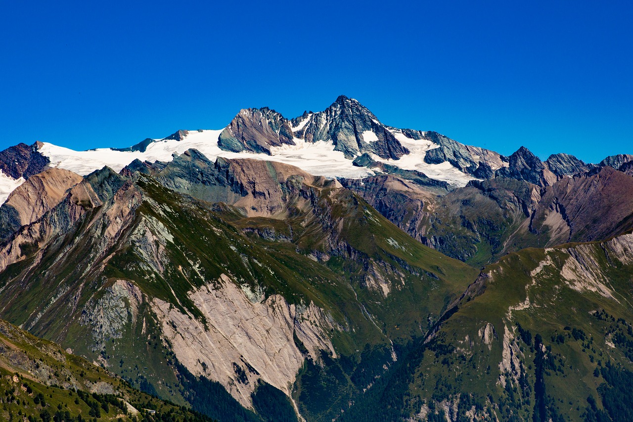 Šventė, Kalnai, Gamta, Mėlynas, Perspektyva, South Tyrol, Kalnų Peizažas, Vasara, Sniegas, Panorama