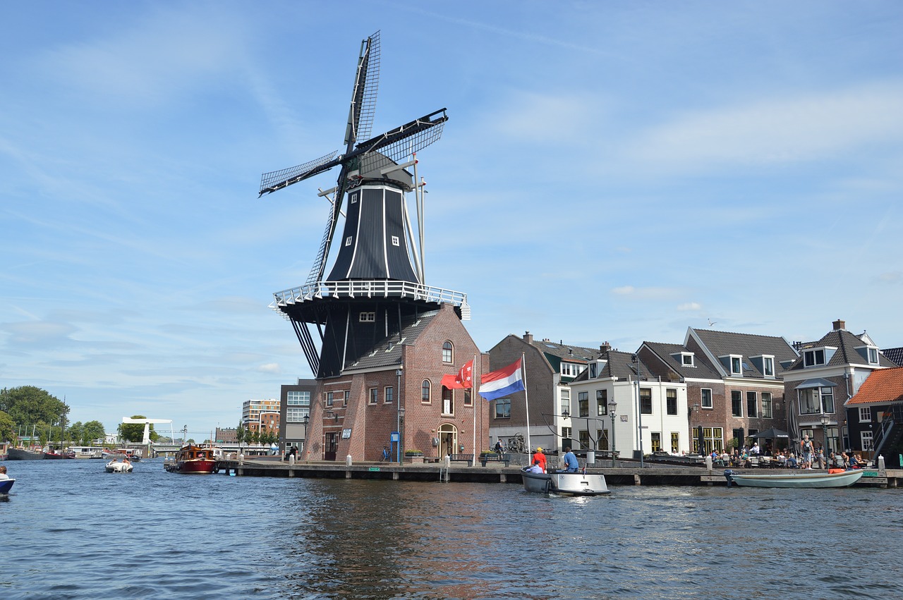 Olandija,  Windmill,  Malūnas,  Vandens,  Statyba,  Olandų,  Architektūra,  Metai,  Vėjo Energija,  Ežeras