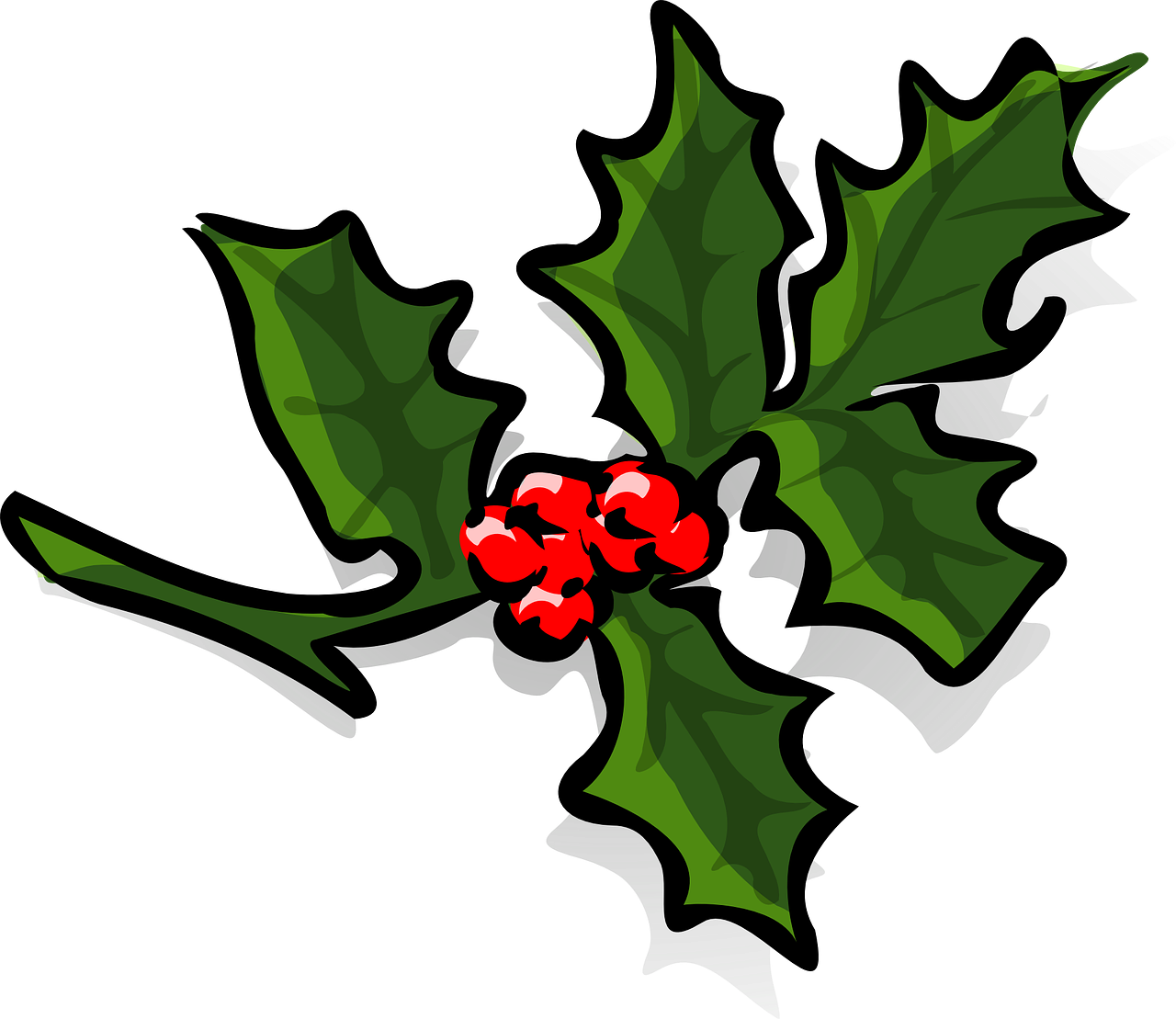 Holly, Holly Uogos, Kalėdos, Žiema, Holly Leaf, Nemokama Vektorinė Grafika, Nemokamos Nuotraukos,  Nemokama Licenzija