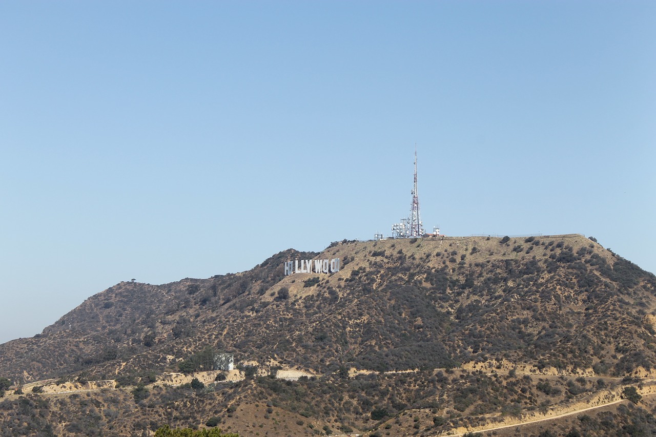 Holivudas, Vaizdas, Angeles, Miestas, Kalifornija, Miesto Panorama, Architektūra, Vaizdingas, Kalvos, Panorama