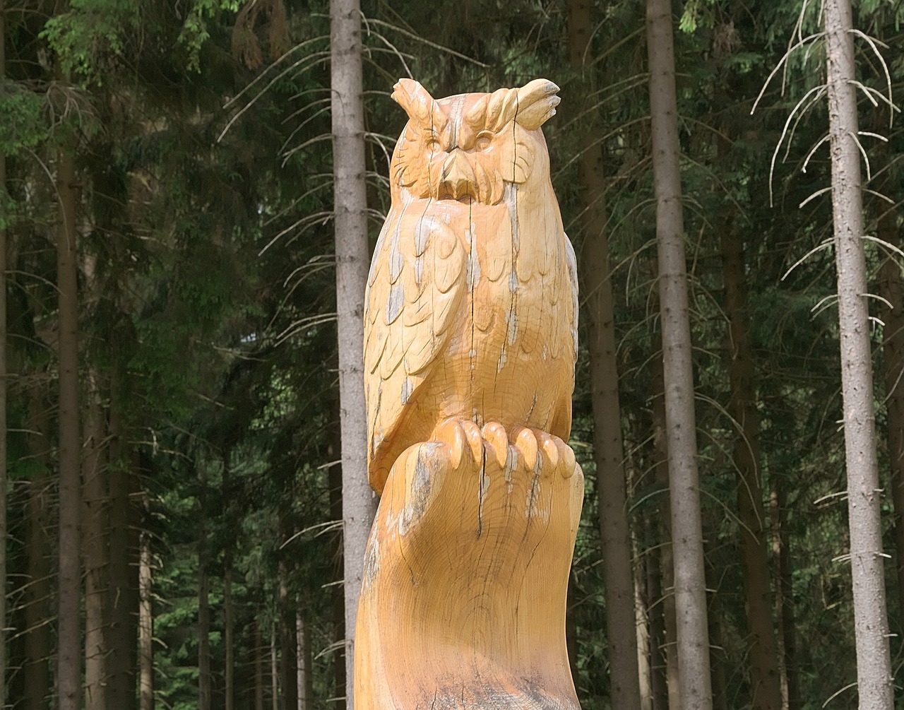 Holzfigur, Žurnalas, Pelėdos, Medžio Drožinėjimas, Gamta, Nemokamos Nuotraukos,  Nemokama Licenzija