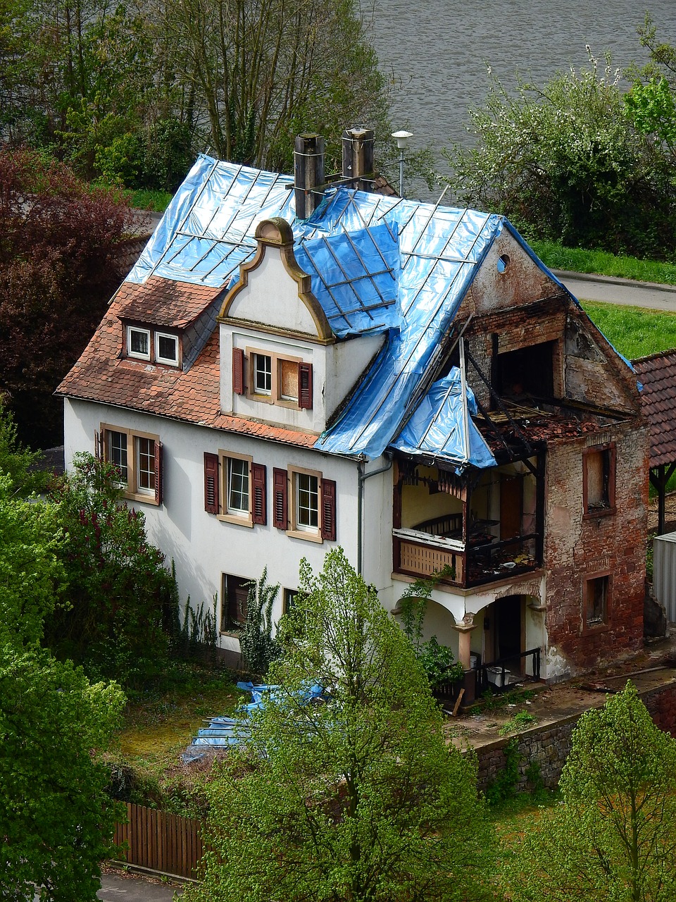 Namai, Sugadinti, Statyti, Renovacija, Senas, Išsiskirti, Nusidėvėjęs, Pastatas, Architektūra, Sunaikintas