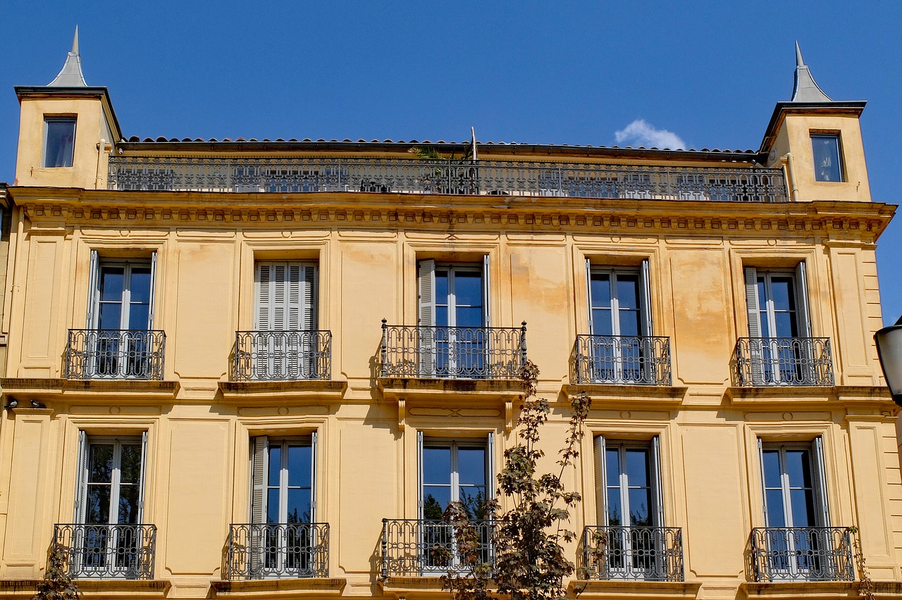 Namai,  Namas,  Fasadas,  Statyba,  Architektūra,  Metai,  Senovės,  Istorinis,  Aix-En-Provence,  Provanso