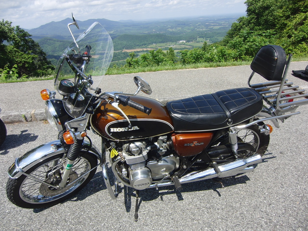 Honda, Motociklas, Cb500, Vintage, Klasikinis, Dviratis, Motociklas, Važiuoti, Ciklą, Gabenimas
