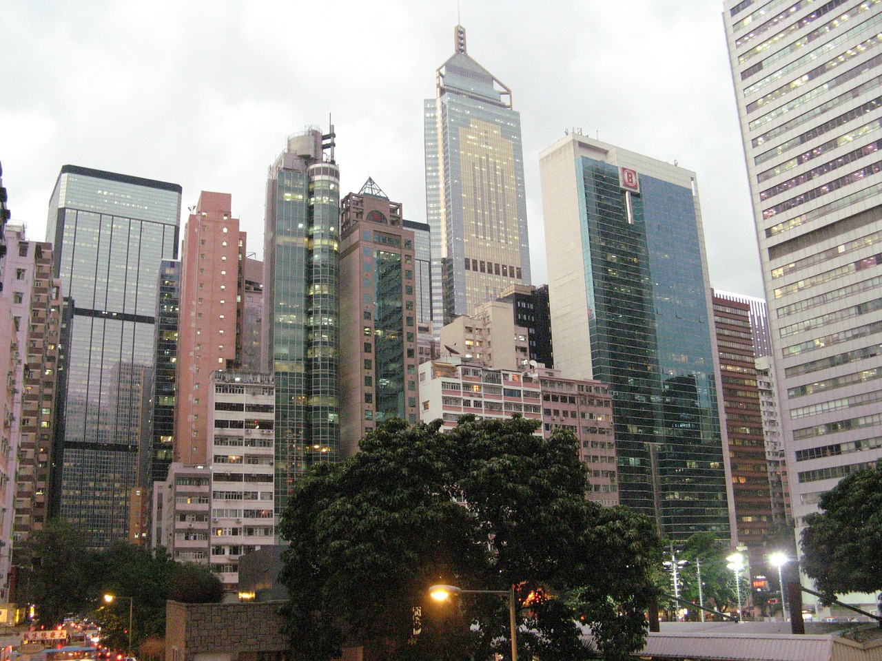 Honkongas, Dangoraižiai, Pastatai, Miestas, Panorama, Miesto Panorama, Miesto, Verslas, Centro, Kinija