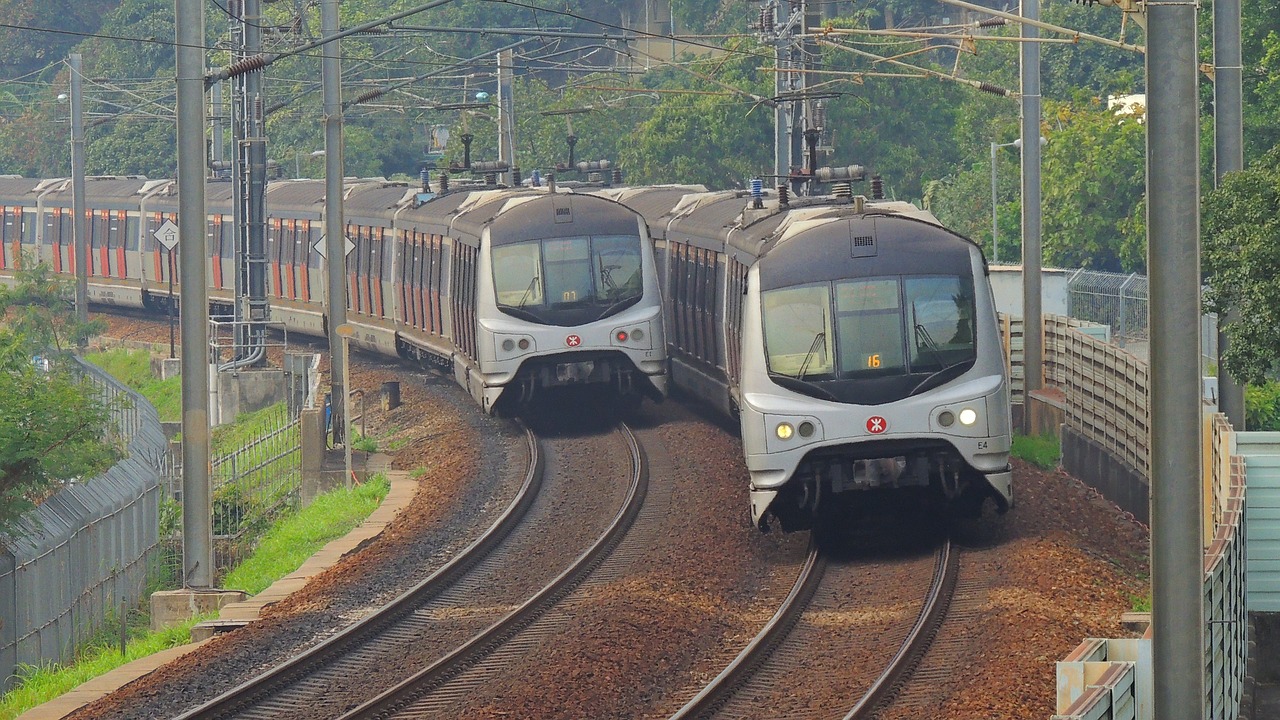 Honkongas, Mtr, Traukinys, Transportas, Metro, Gabenimas, Šiuolaikiška, Miestas, Miesto, Eismas