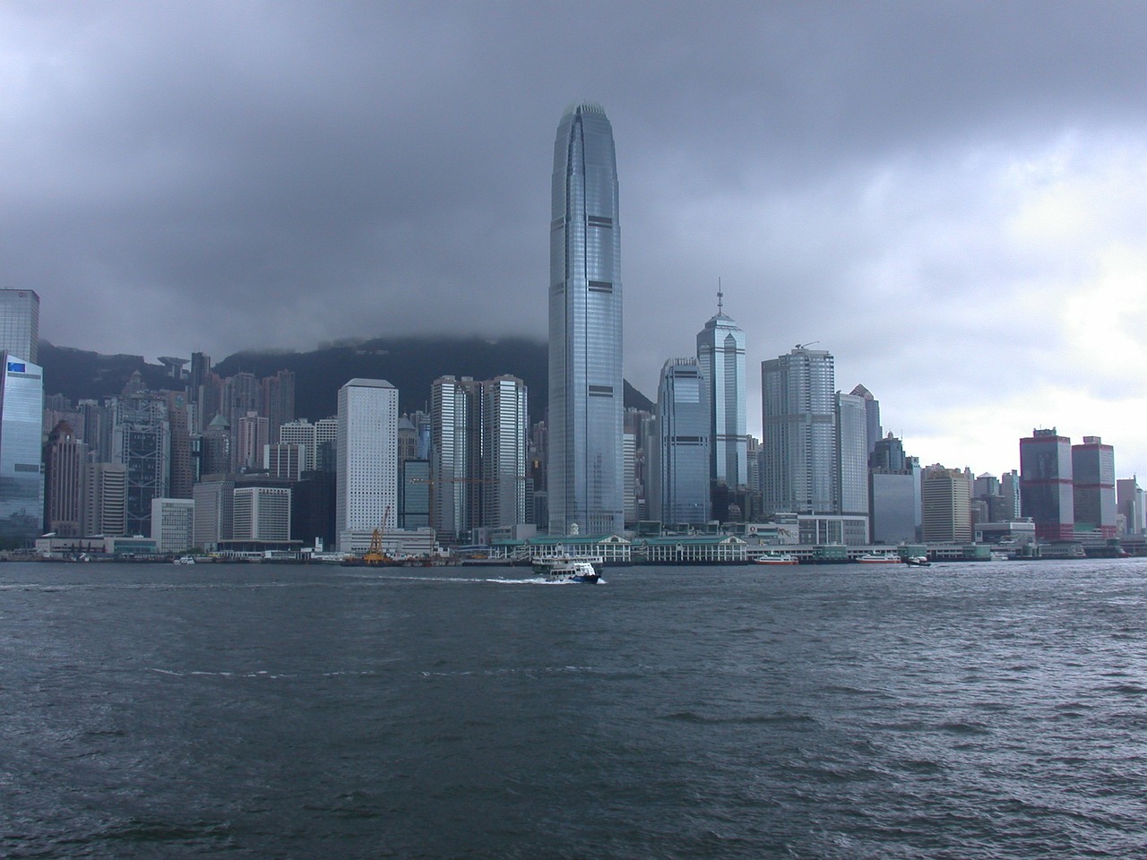 Honkongas, Panorama, Kinija, Kinai, Miestas, Miestai, Dangoraižiai, Aukštas, Pastatai, Architektūra