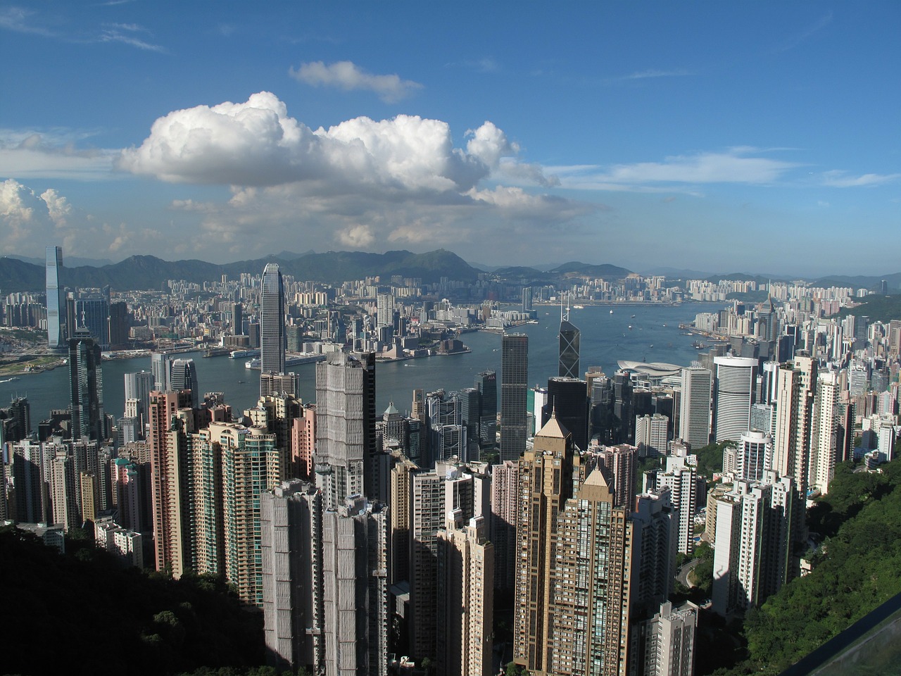 Honkongas, Miestas, Dangoraižiai, Pastatas, Užsakytas, Metropolis, Miesto Vaizdas, Panorama, Nemokamos Nuotraukos,  Nemokama Licenzija
