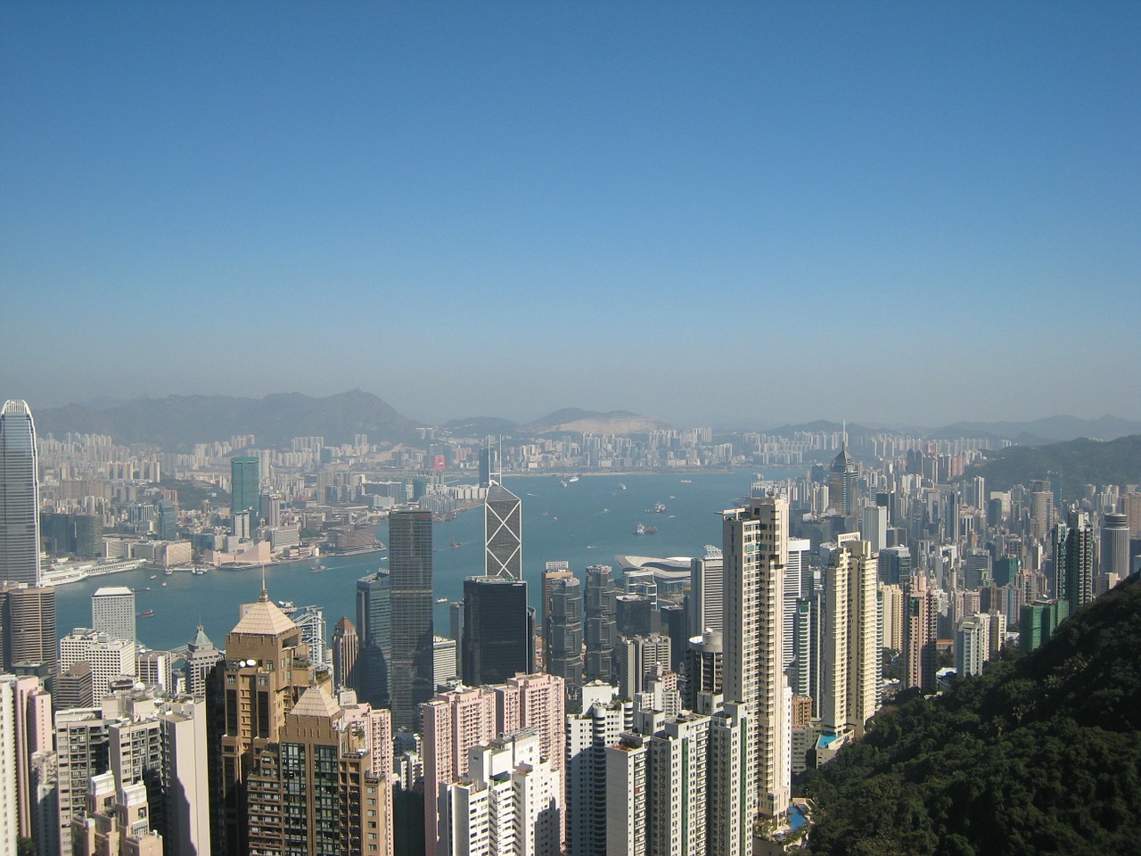 Honkongas, Panorama, Dangoraižiai, Dangoraižis, Piko, Kinija, Kinijos Liaudies Respublika, Nemokamos Nuotraukos,  Nemokama Licenzija