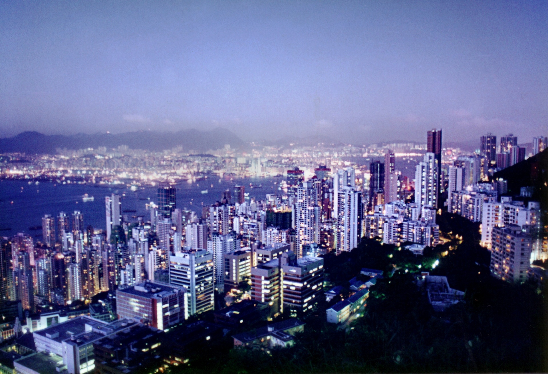 Honkongas,  Victoria & Nbsp,  Piko,  Hongkongas & Nbsp,  Sala,  Britų & Nbsp,  Administracija,  Hongkongas Apie 1995 M, Nemokamos Nuotraukos,  Nemokama Licenzija