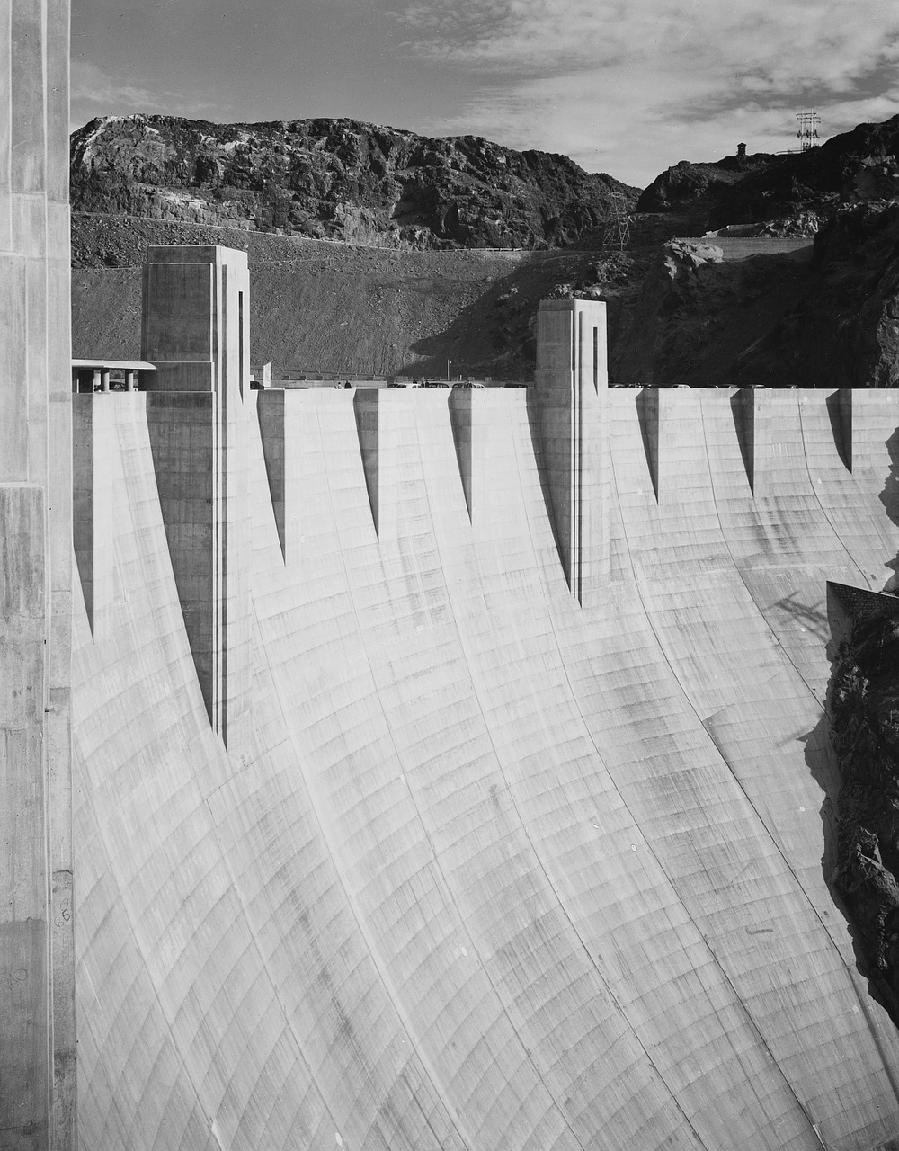Griovio Užtvankos, Juoda Ir Balta, 1930-Tieji Metai, Orientyras, Žinomas, Nevada, Arizona, Kalnai, Energija, Struktūra