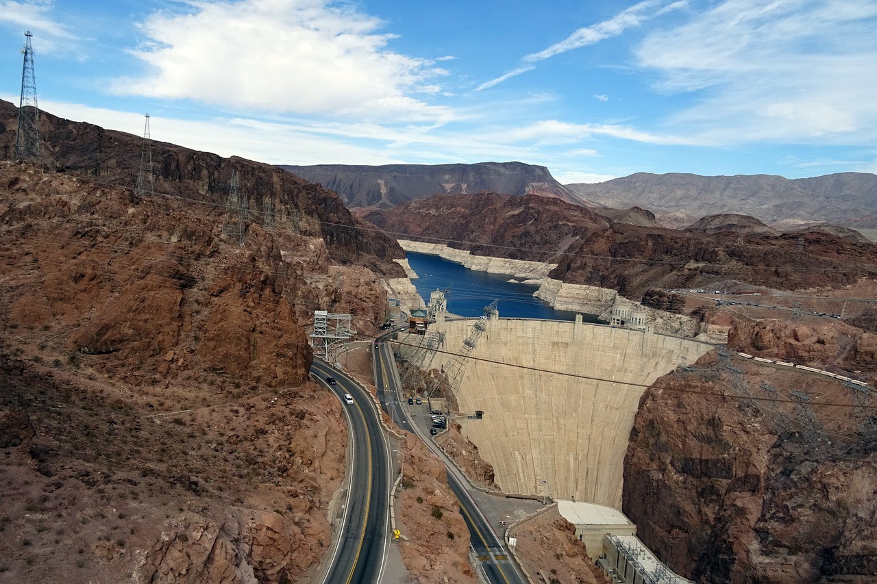 Griovio Užtvankos, Užtvankos, Colorado, Upė, Nevada, Galia, Arizona, Hidroelektrinis, Usa, Inžinerija