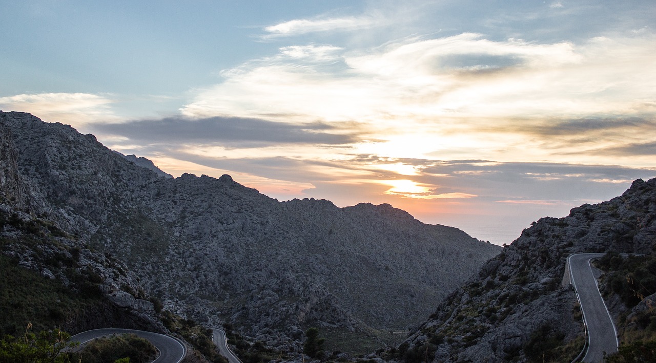 Horizontas, Saulėlydis, Kelias, Uolos, Panoraminis, Nemokamos Nuotraukos,  Nemokama Licenzija