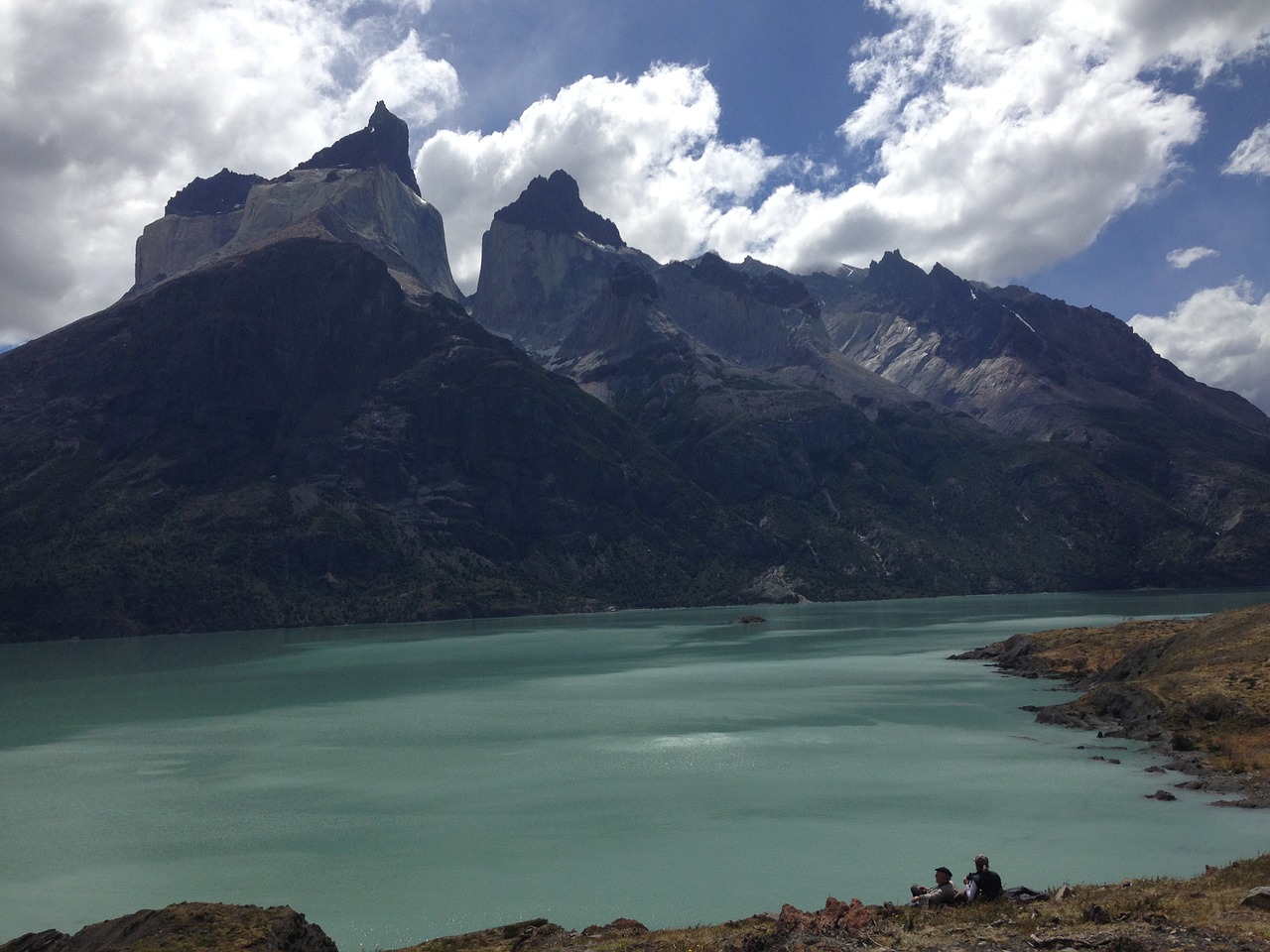Ragai, Patagonia, Gamta, Ežeras, Kalnai, Debesys, Kraštovaizdis, Didieji Kalnai, Kūno Ragai, Chilean Patagonia