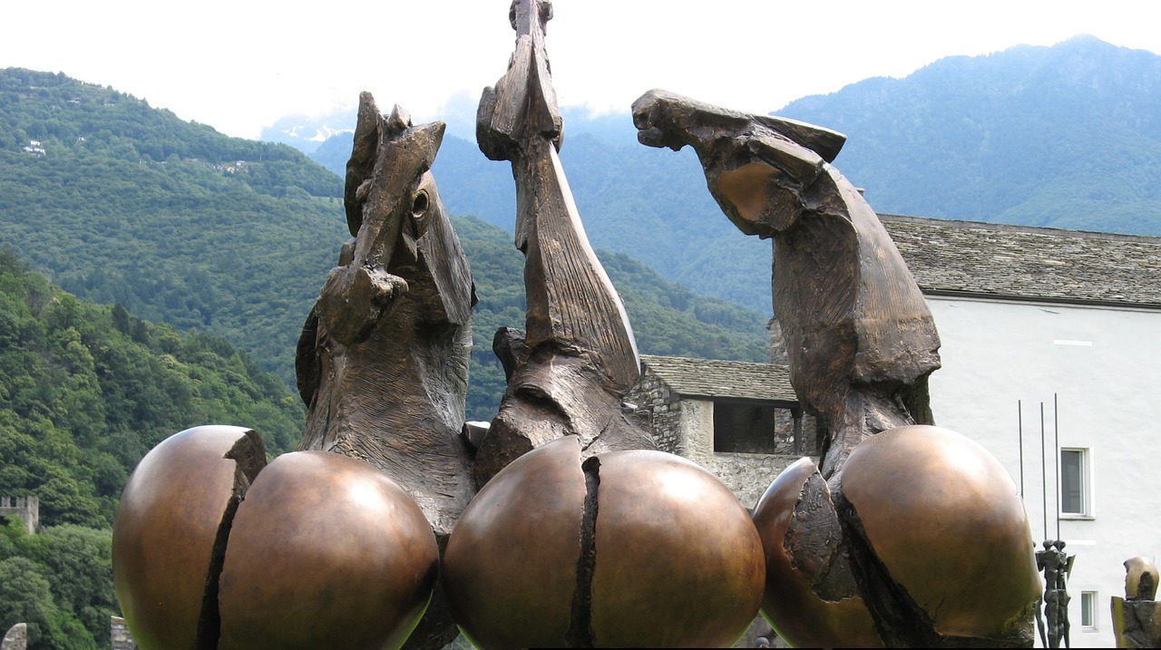 Arkliai, Sėdmenis, Skulptūra, Italy, Nemokamos Nuotraukos,  Nemokama Licenzija