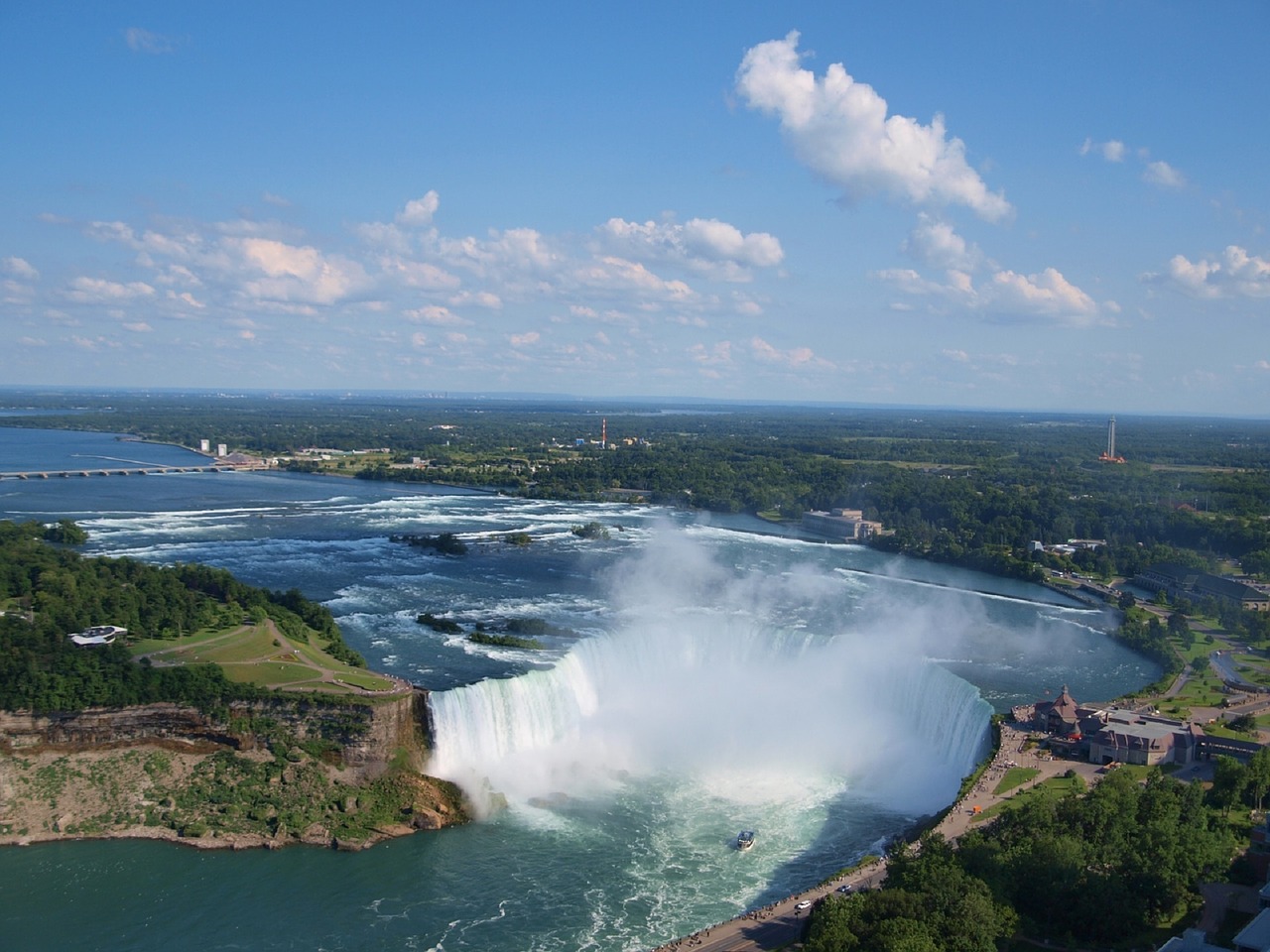 Pasagos Kritimo,  Niagara,  Krioklys,  Kanada,  Gamta,  Kraštovaizdis,  Upė,  Vaizdingas,  Turistinis,  Žinomas