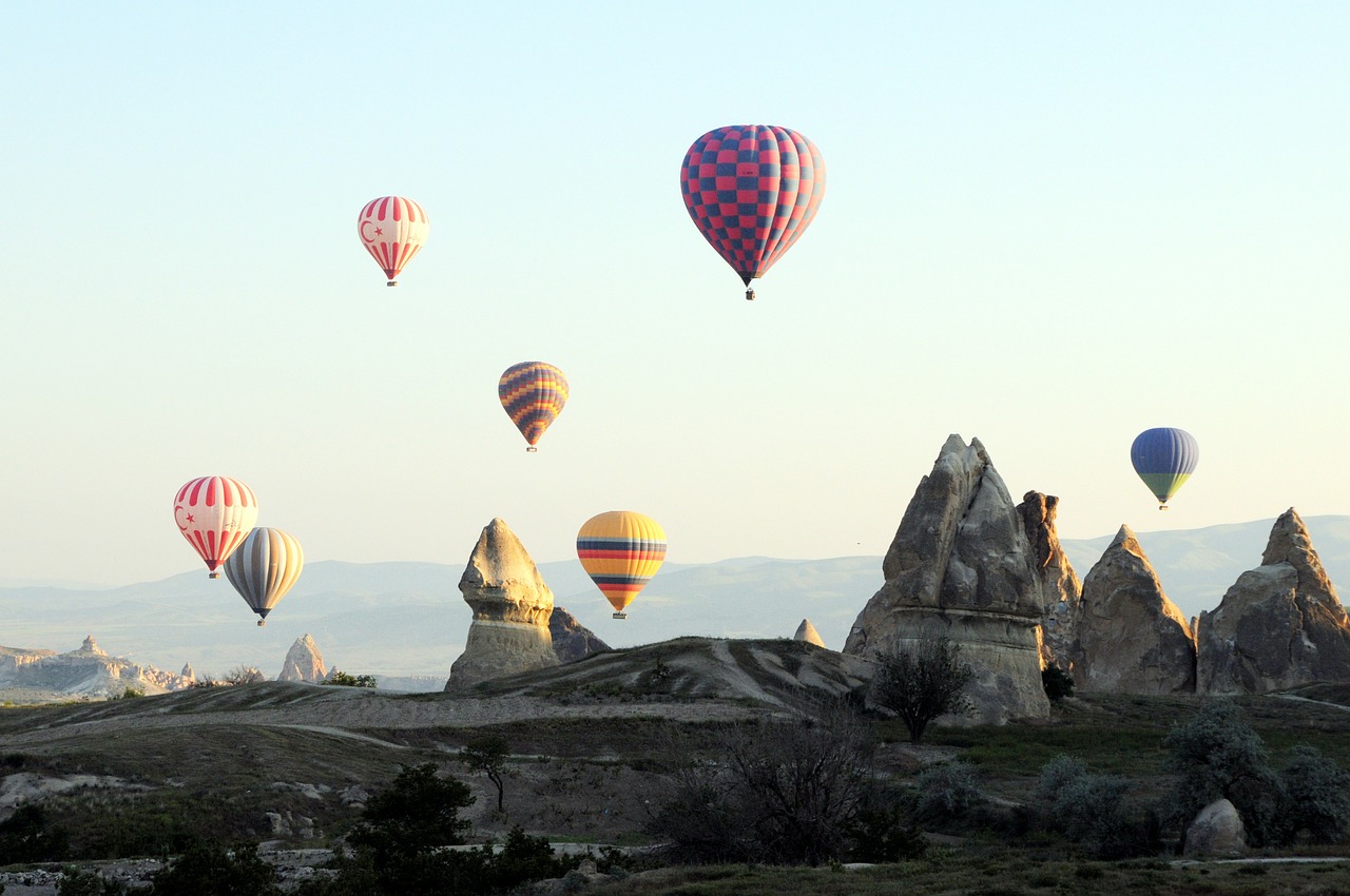 Karšto Oro Balionas, Cappadocia, Turkija, Fėjų Dūmtraukiai, Nemokamos Nuotraukos,  Nemokama Licenzija