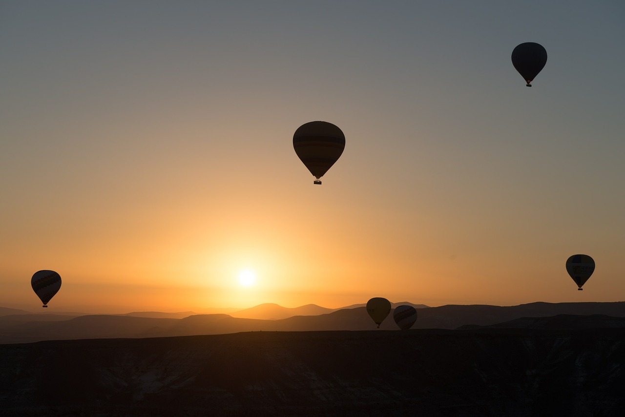 Karšto Oro Balionavimas, Balionas, Cappadocia, Aušra, Kapadokia, Baloon, Aerostazinis Sluoksnis, Karšto Oro Balionas, Nemokamos Nuotraukos,  Nemokama Licenzija