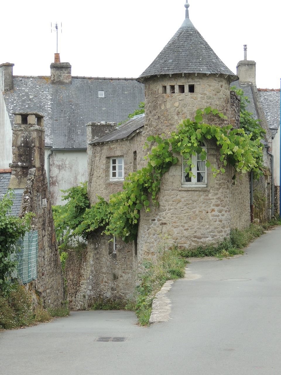 Namas, Brittany, Morbihan, Ile Aux Moines, Akmenys, Nemokamos Nuotraukos,  Nemokama Licenzija