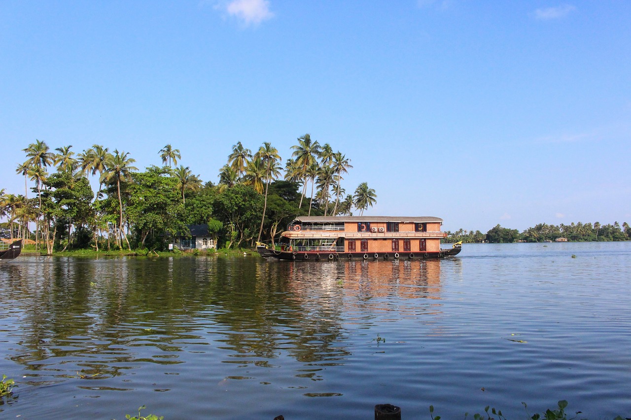 Namelis, Įžeidžiantis, Valčių Namas, Valtis, Kerala, Kelionė, Kumarakom, Nemokamos Nuotraukos,  Nemokama Licenzija