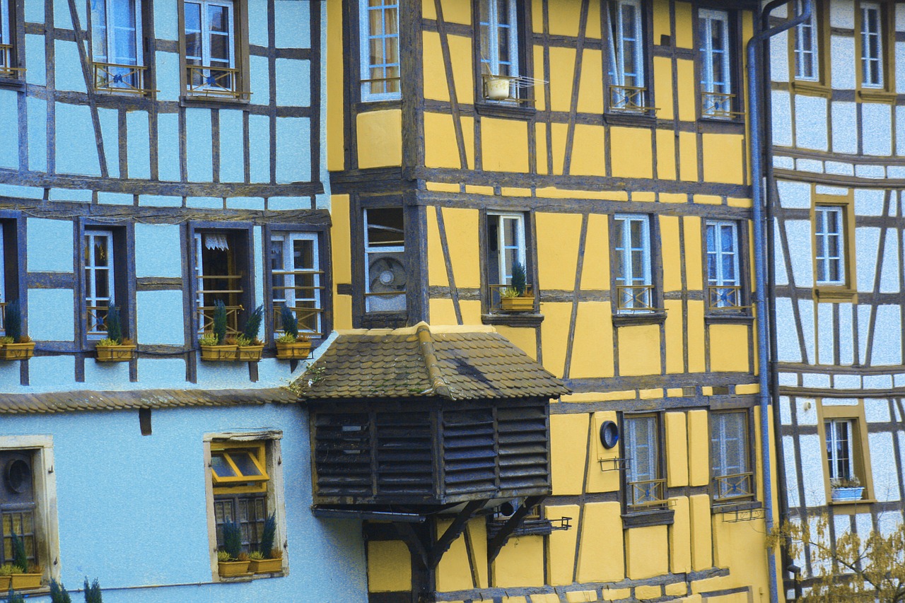 Namai, Smeigės, Namo Fasadas, Strasbourg, Alsace, Nemokamos Nuotraukos,  Nemokama Licenzija