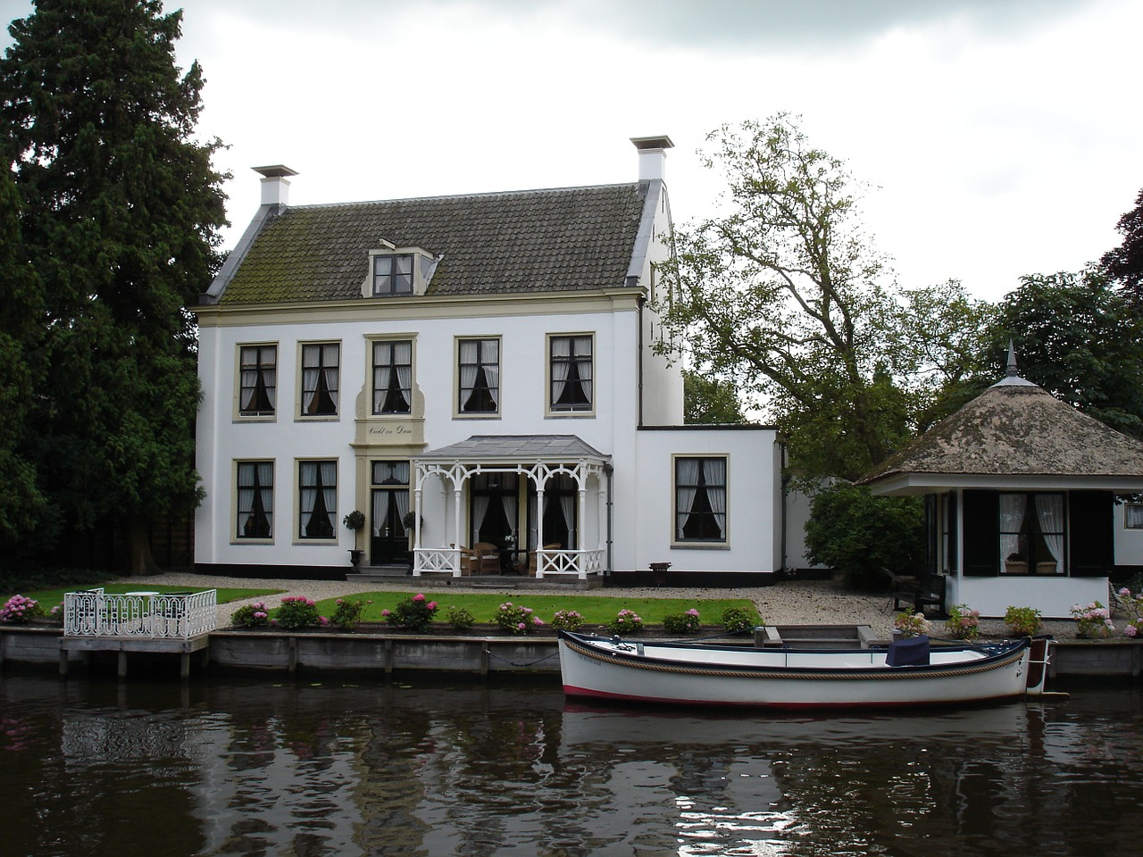Namai, Vanduo, Upė, Utrecht, Plaukiojimas, Nyderlandai, Nemokamos Nuotraukos,  Nemokama Licenzija