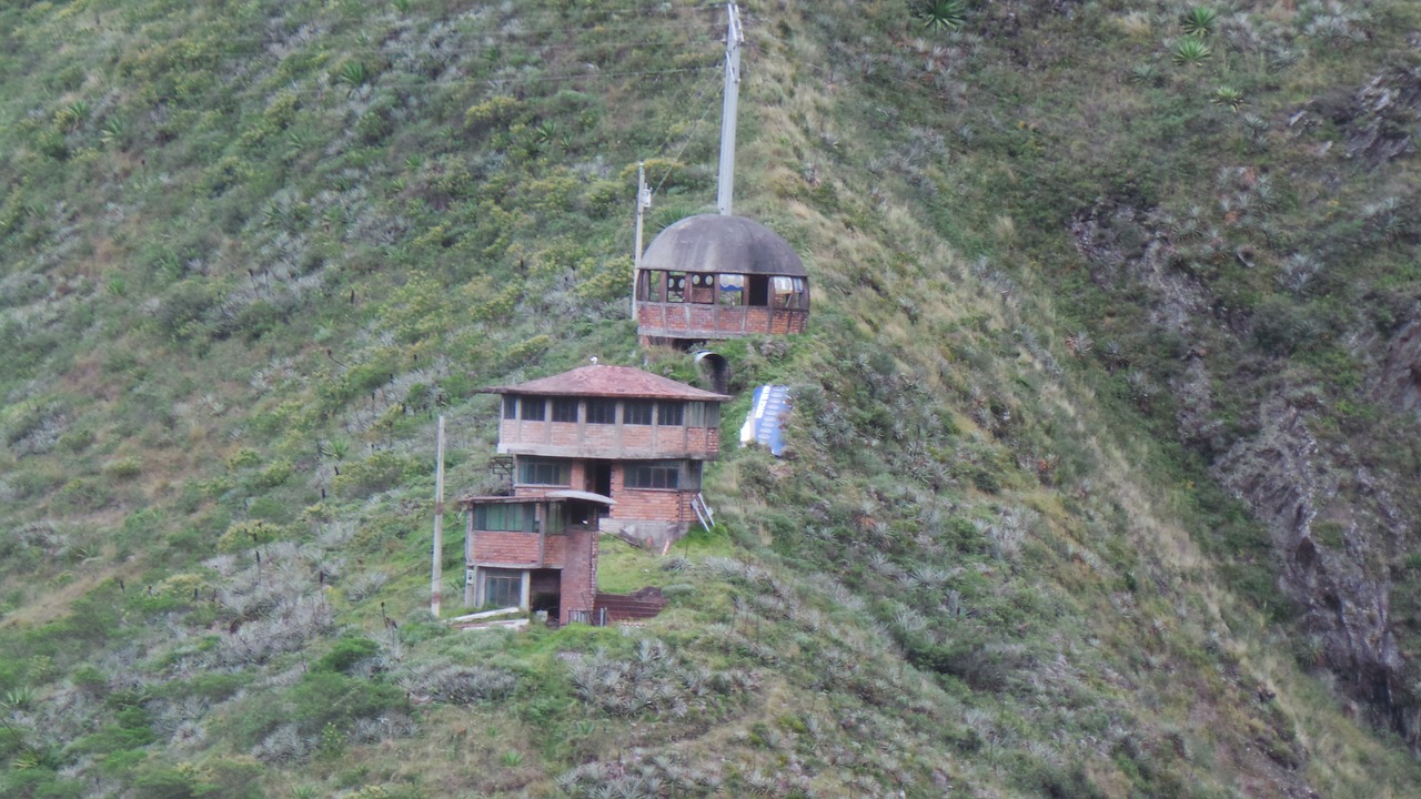 Namai Kalnuose, Baños De Agua Santa, Ecuador, Tungurahua, Nemokamos Nuotraukos,  Nemokama Licenzija