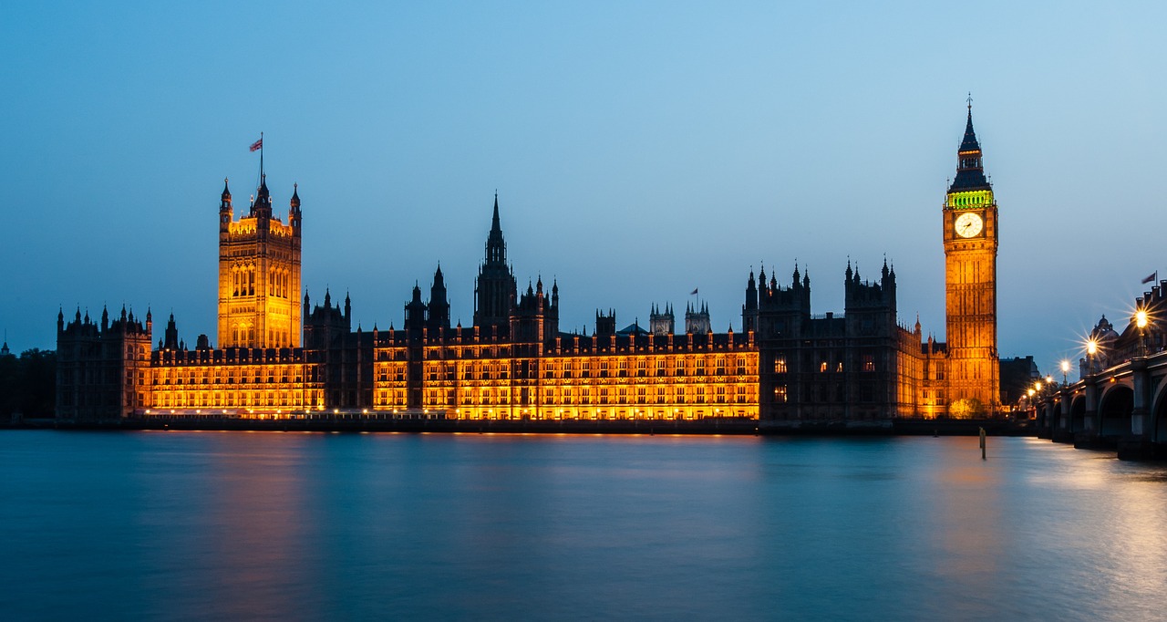 Parlamento Rūmai, Londonas, Didysis Benas, Parlamento Tiltas, Anglija, Orientyras, Žinomas, Miesto Panorama, Architektūra, Ratas