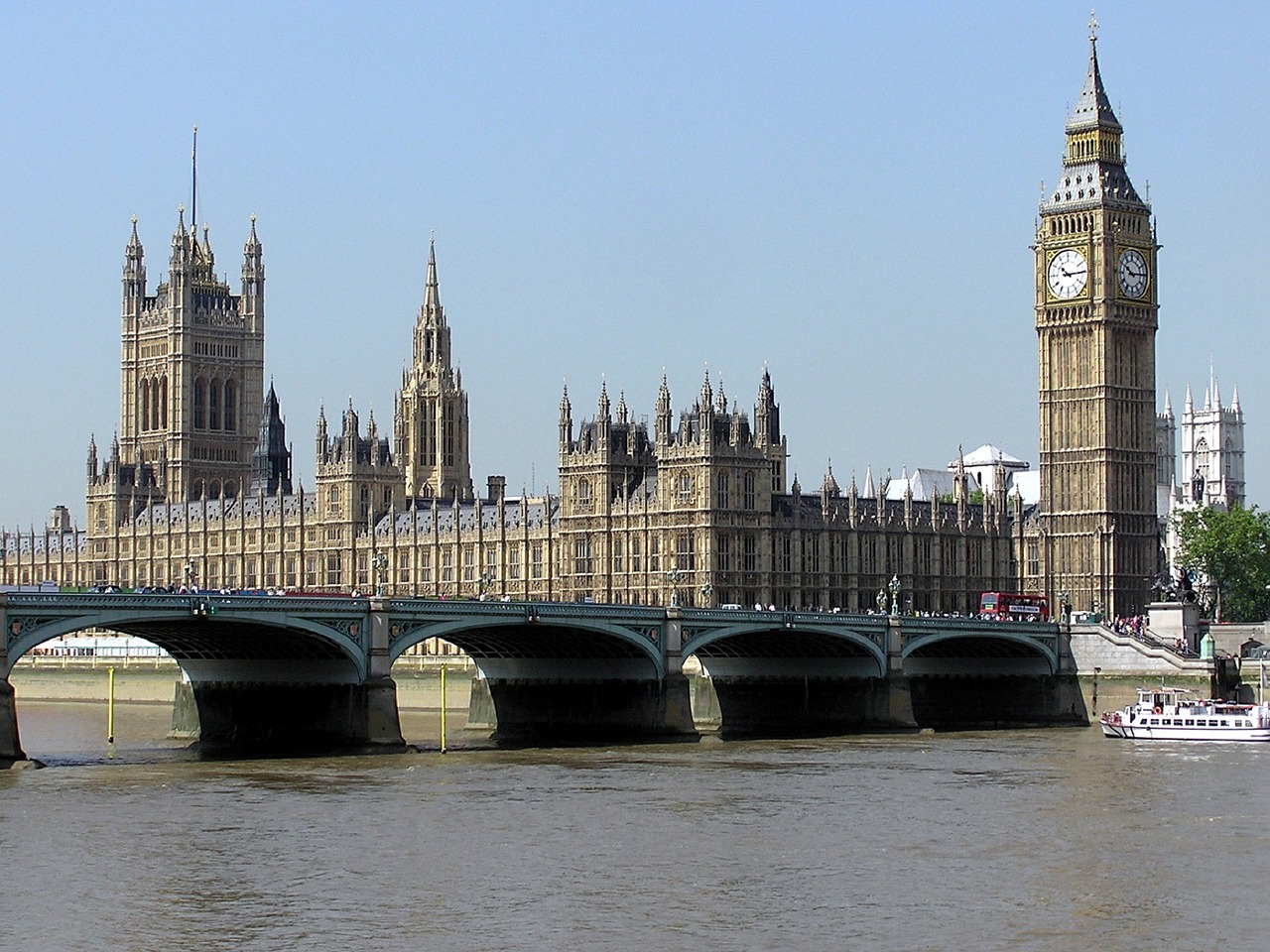 Parlamento Rūmai, Didysis Benas, Londonas, Miestas, Temos, Thames Upė, Anglija, Uk, Architektūra, Orientyras