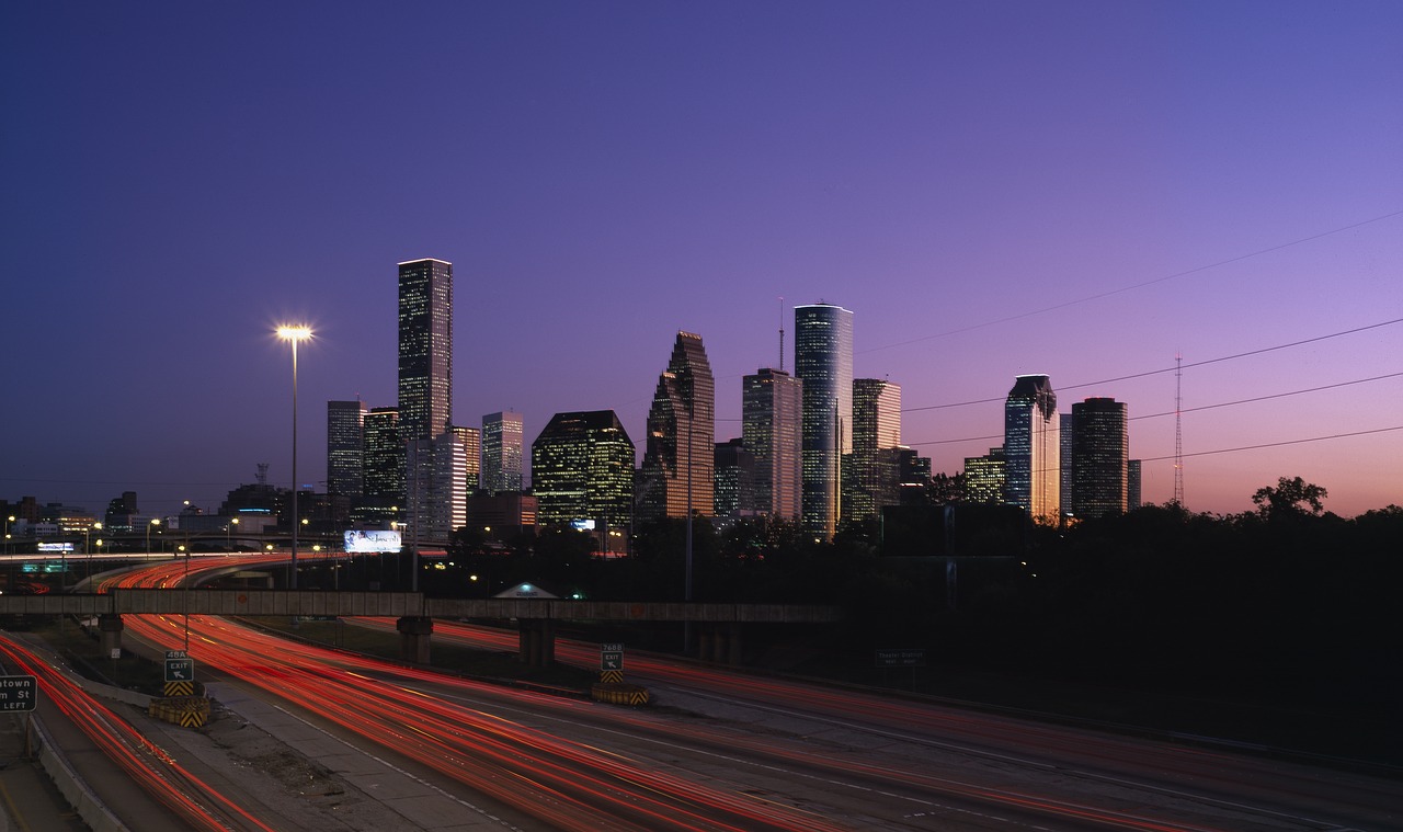 Houstonas, Texas, Usa, Pastatas, Dangoraižis, Carol M Highsmith, Architektūra, Aukštas, Namai, Jungtinės Valstijos