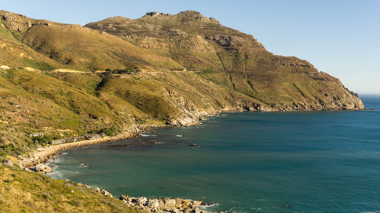 Hout Bay, Pietų Afrika, Cape Town, Jūra, Vandenynas, Gamta, Kelionė, Kraštovaizdis, Juros Įlanka, Rokas