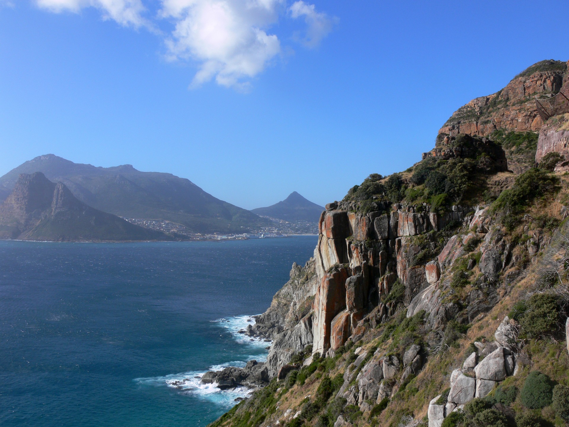 Akmenys,  Uolos,  Jūra,  Įlanka,  Hout & Nbsp,  Įlankoje,  Pietų Afrika,  Viršūnė,  Hout Bay, Nemokamos Nuotraukos