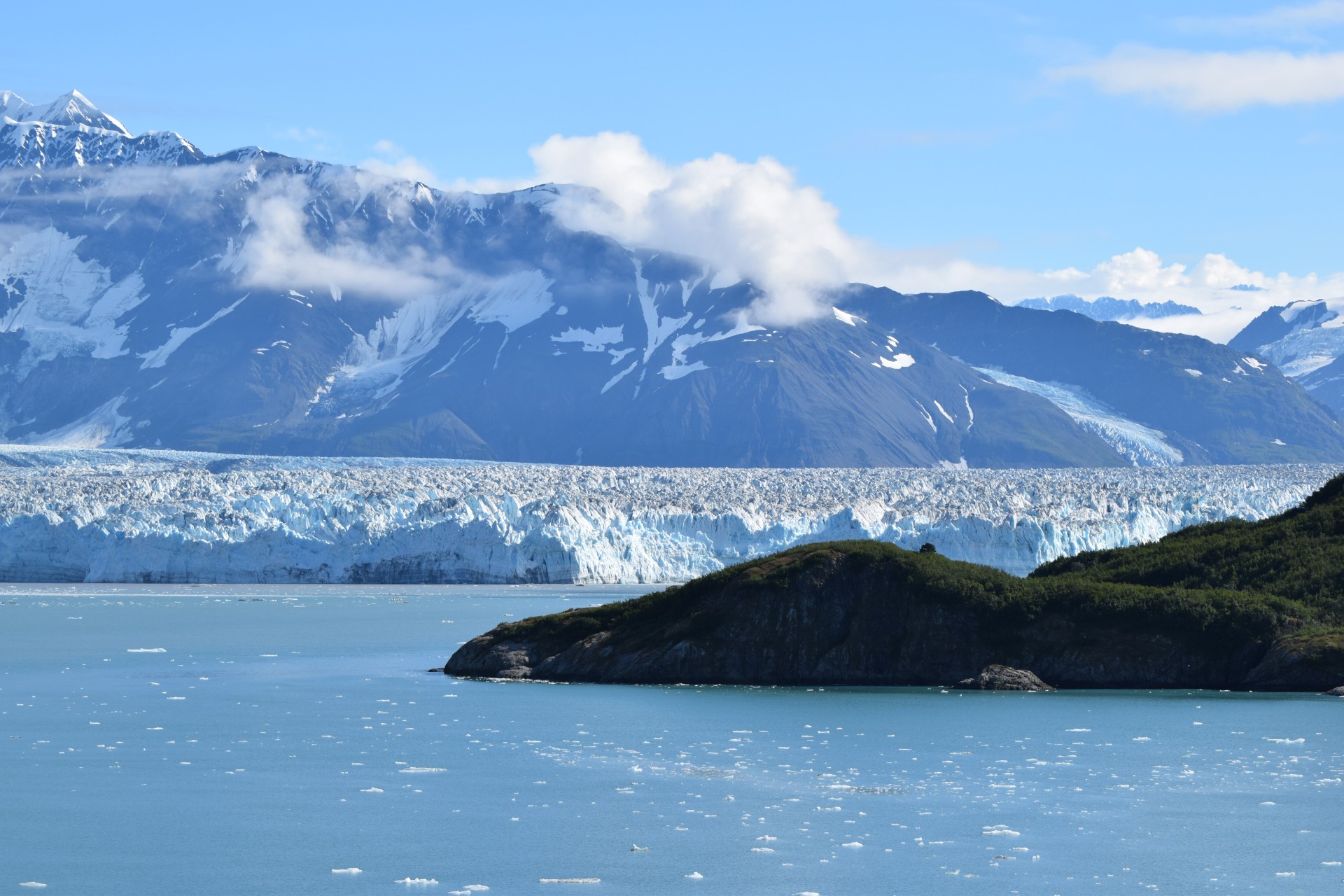 Hubbard,  Ledas,  Ledynas,  Kalnas,  Debesis,  Alaska,  Hubbard Ledynas, Nemokamos Nuotraukos,  Nemokama Licenzija