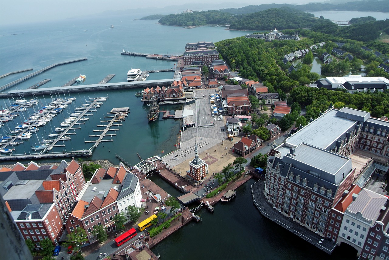 Huis Ten Bosch, Sasebo, Kyushu, Pavėsinė, Jūra, Turistų Kelionės Tikslas, Nemokamos Nuotraukos,  Nemokama Licenzija