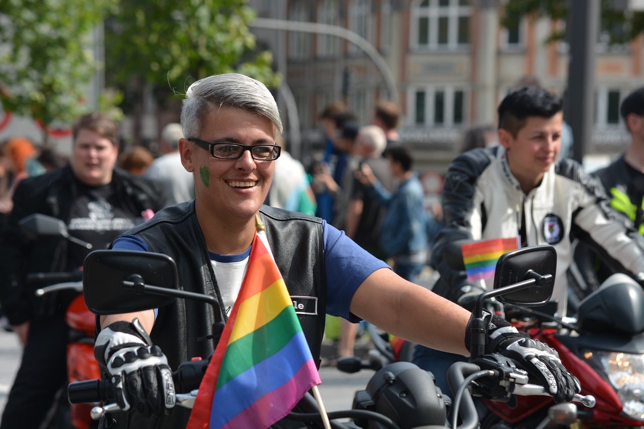 Žmogus, Moteris, Vyras, Gėjus, Christoforo Gatvės Diena, Hamburgas, Csd, Paradas, Demonstracija, Policija