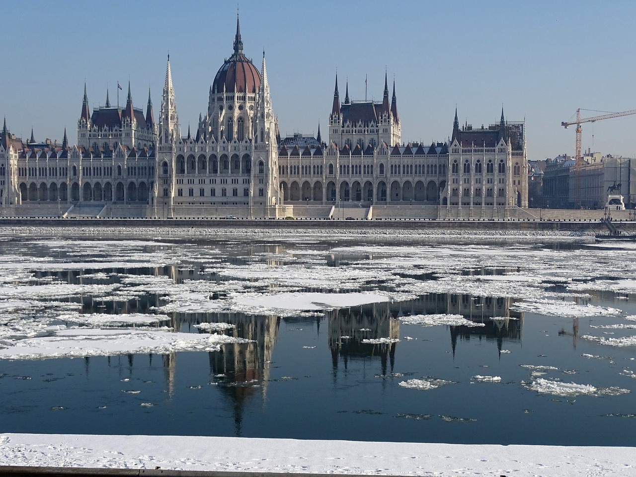 Vengrijos Parlamento Pastatas, Parlamentas, Budapest, Vengrija, Kapitalas, Danube, Pastatas, Architektūra, Upė, Atspindys