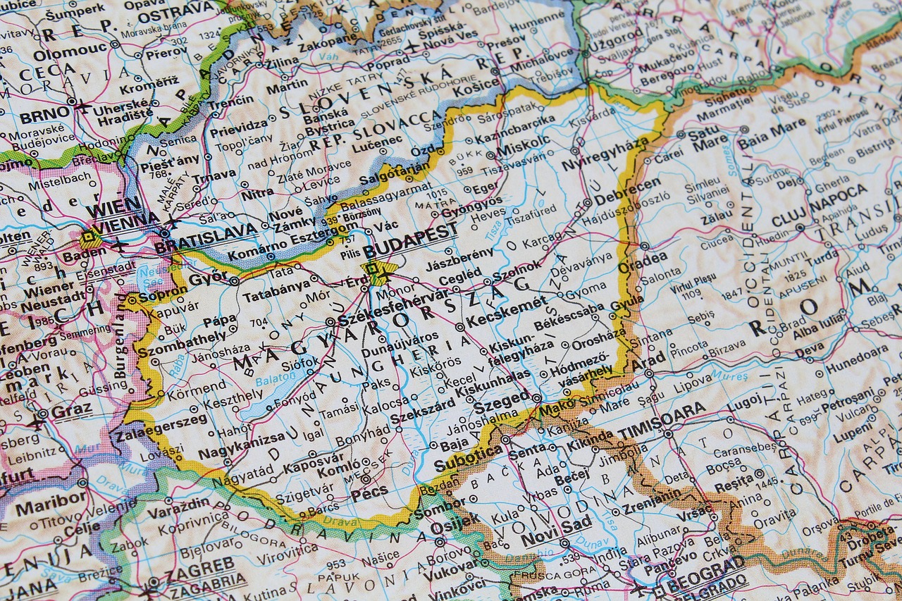 Vengrija, Budapest, Žemėlapis, Geografija, Nemokamos Nuotraukos,  Nemokama Licenzija