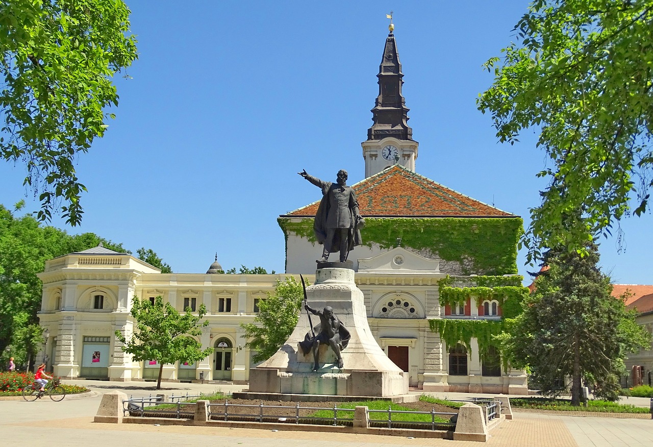 Vengrija, Kecskemét, Centro, Istoriškai, Architektūra, Senamiestis, Turizmas, Pastatas, Lankytinos Vietos, Nemokamos Nuotraukos