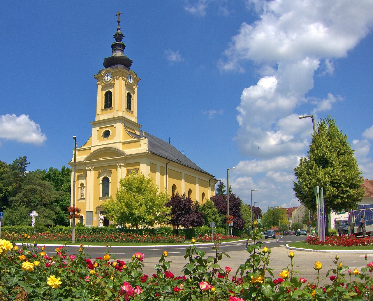 Vengrija, Tiszakecske, Bažnyčia, Nemokamos Nuotraukos,  Nemokama Licenzija