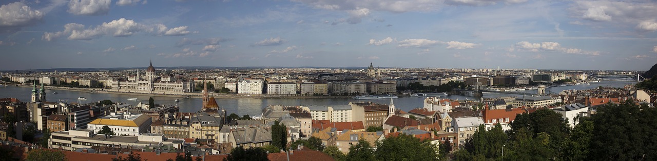 Vengrija, Budapest, Panorama, Miesto Panorama, Orientyras, Danube Banko, Upės Kruizas, Parlamentas, Nemokamos Nuotraukos,  Nemokama Licenzija