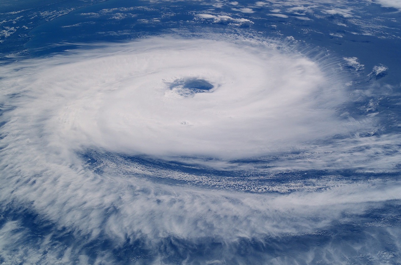 Uraganas, Katrina, Tarptautinė Kosminė Stotis, 2004, Debesys, Oras, Audra, Vandenynas, Atmosfera, Orų Reiškinys