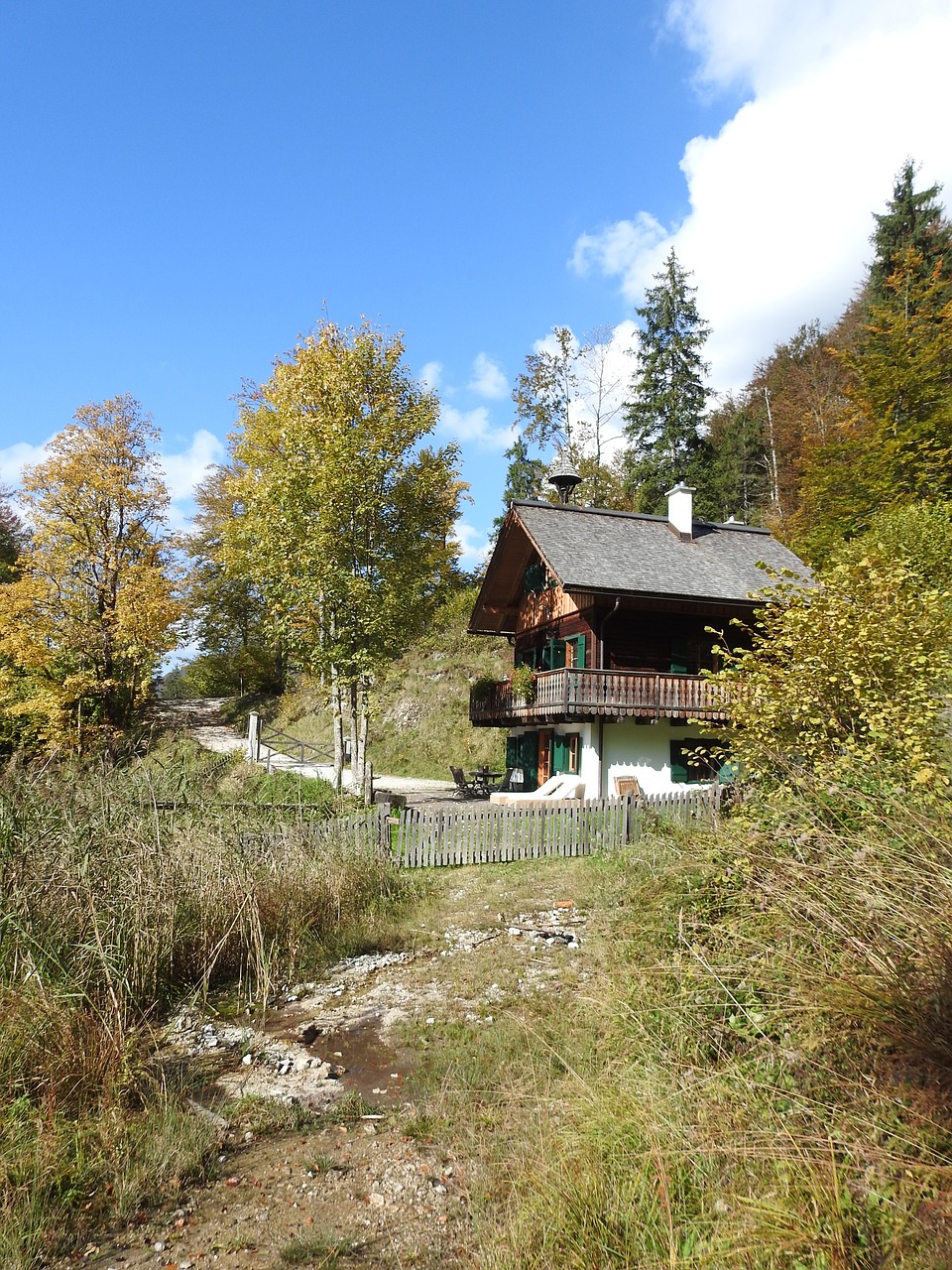 Namelis, Miškas, Vienas, Mediena, Rąstinis Namelis, Senas, Miško Sodyba, Poilsio Namai, Medžioklės Namelį, Seefeld