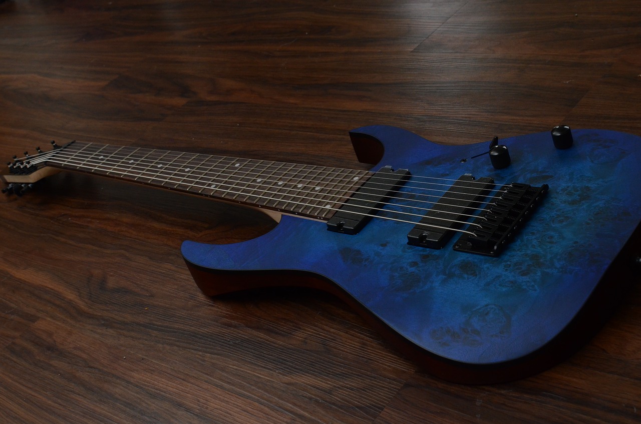 Ibanez Rg8Pb, Gitara, Djent, Mėlynas, Nemokamos Nuotraukos,  Nemokama Licenzija