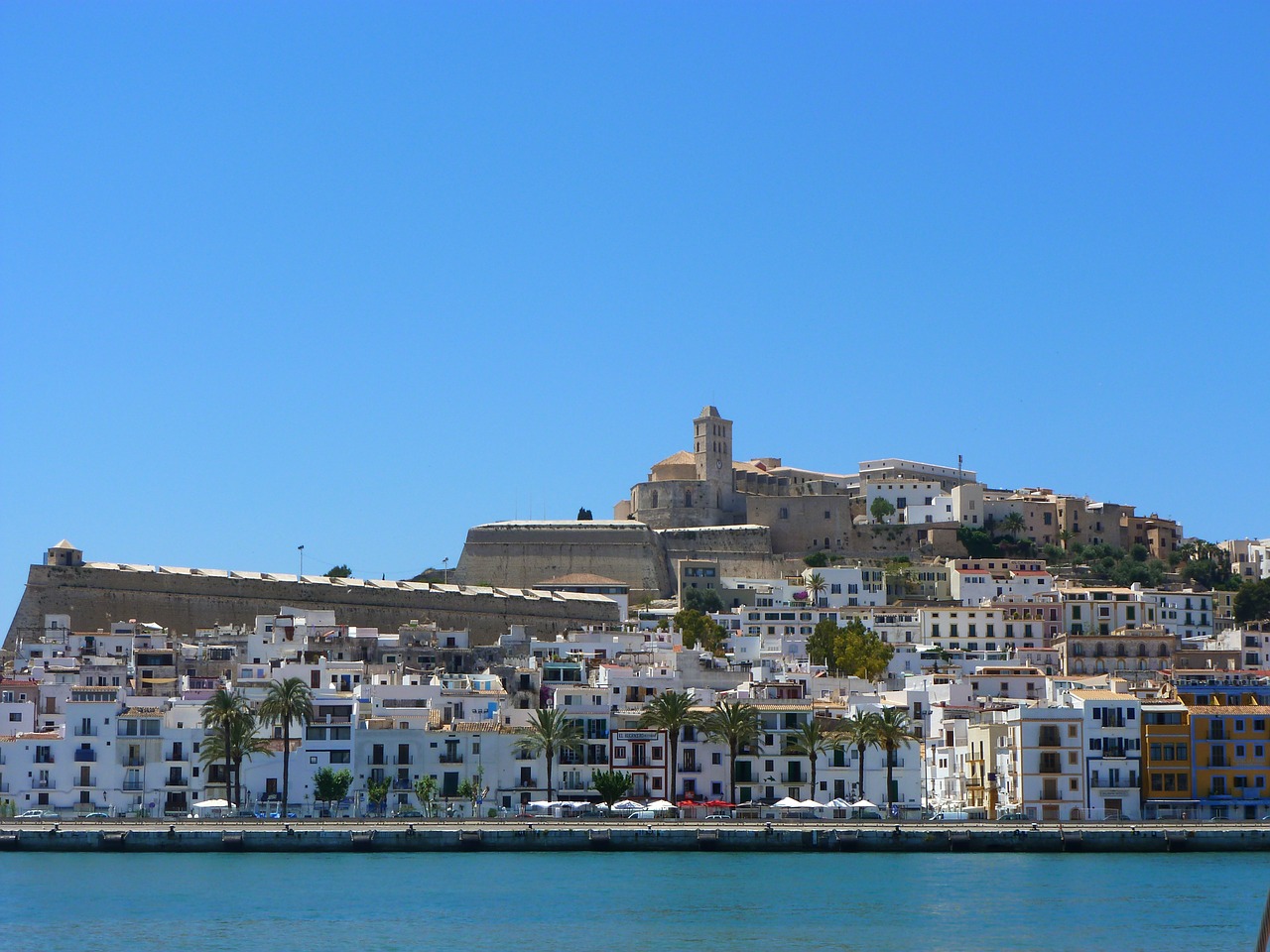 Ibiza, Pakrantės Miestas, Balearų Salos, Vasara, Kraštovaizdis, Nemokamos Nuotraukos,  Nemokama Licenzija