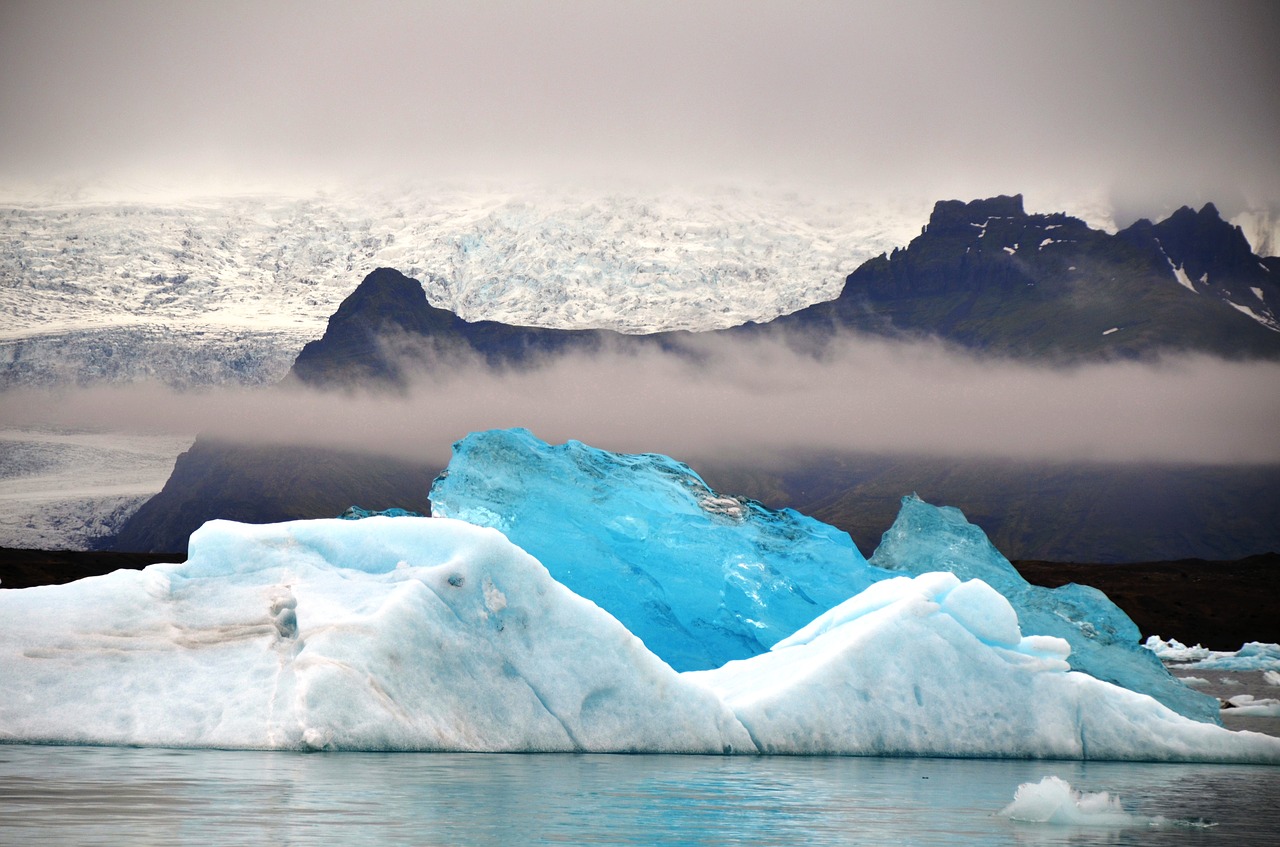 Ledas, Ledinis Ežeras, Iceland, Ledynas, Ledkalniai, Gamta, Šaltas, Vanduo, Kraštovaizdis, Ledas