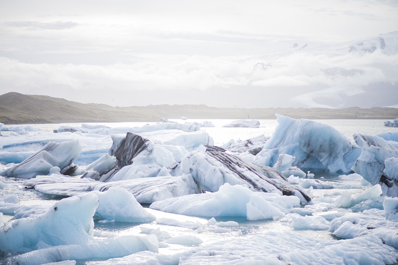 Ledas, Floe, Šaltas, Gamta, Mėlynas, Balta, Arktinė, Antarctic, Vanduo, Sušaldyta